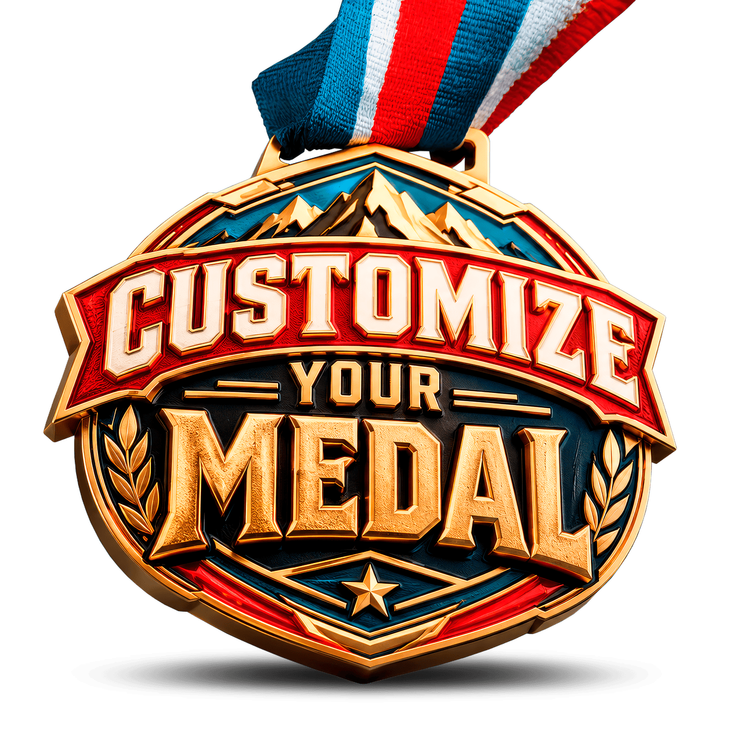 Custom medal example